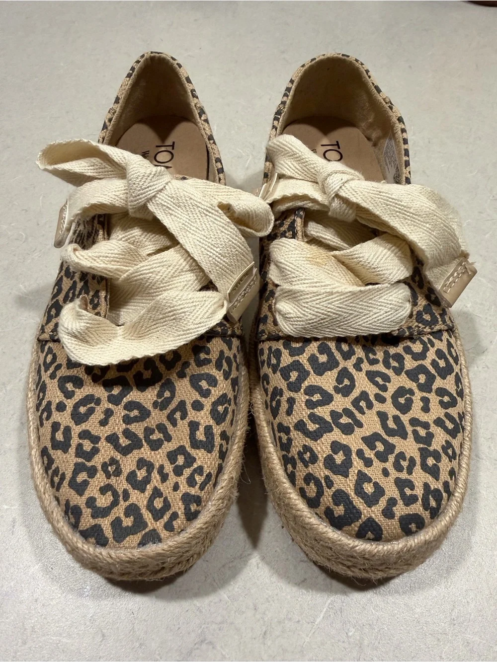 Toms espadrilles leopard